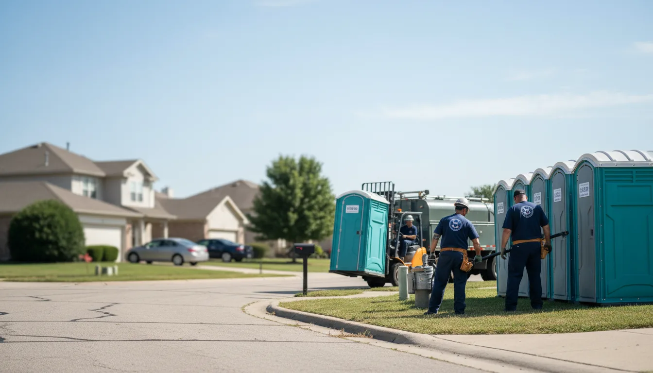 Porta Potty Rental in Saint Augustine, IL near me